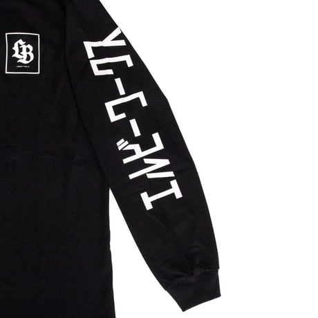 LB Box Logo Long Sleeve Tee Black