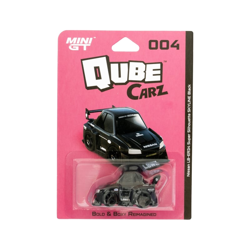 MINI GT 1/64 QubeCarz Combo Ver.1 34BK | 株式会社I.
