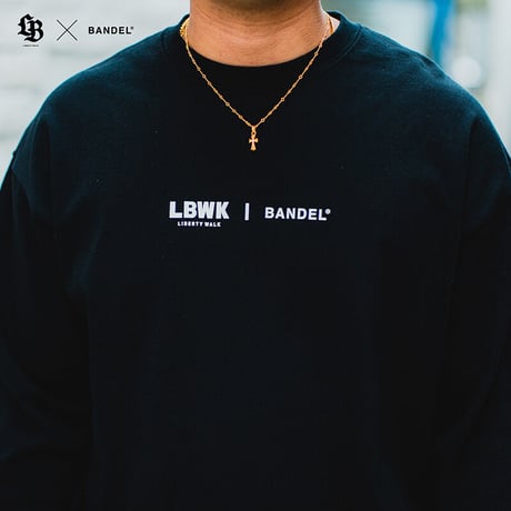 BANDEL ×LBWK Heavy Weight Long Sleeve Tee Black