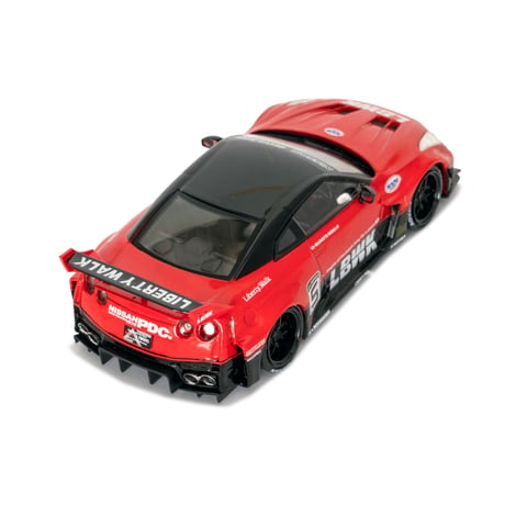 TARMAC WORKS 1/43 LB-Silhouette WORKS GTR Red&Black