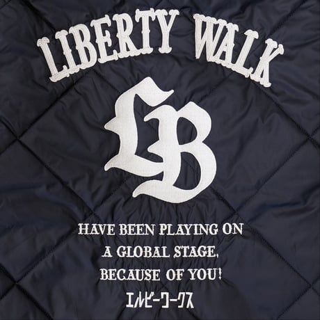 LB Quilting Coach Jacket Navy