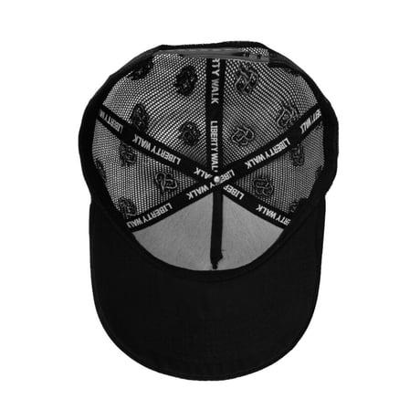 LB Logo Mesh Cap Black
