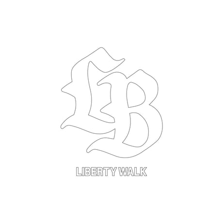 LB Logo Sticker M