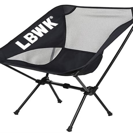 LB Folding Chair Black (LBWK ロゴ)