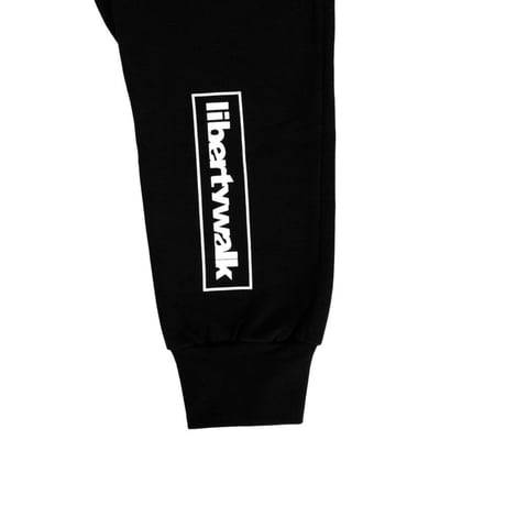 LB Box Logo Pants Black