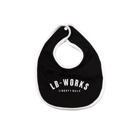 LB-WORKS Baby's Bib Black