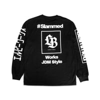 LB Box Logo Long Sleeve Tee Black