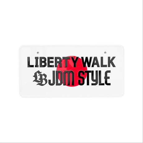 LB Number Plate JDM STYLE