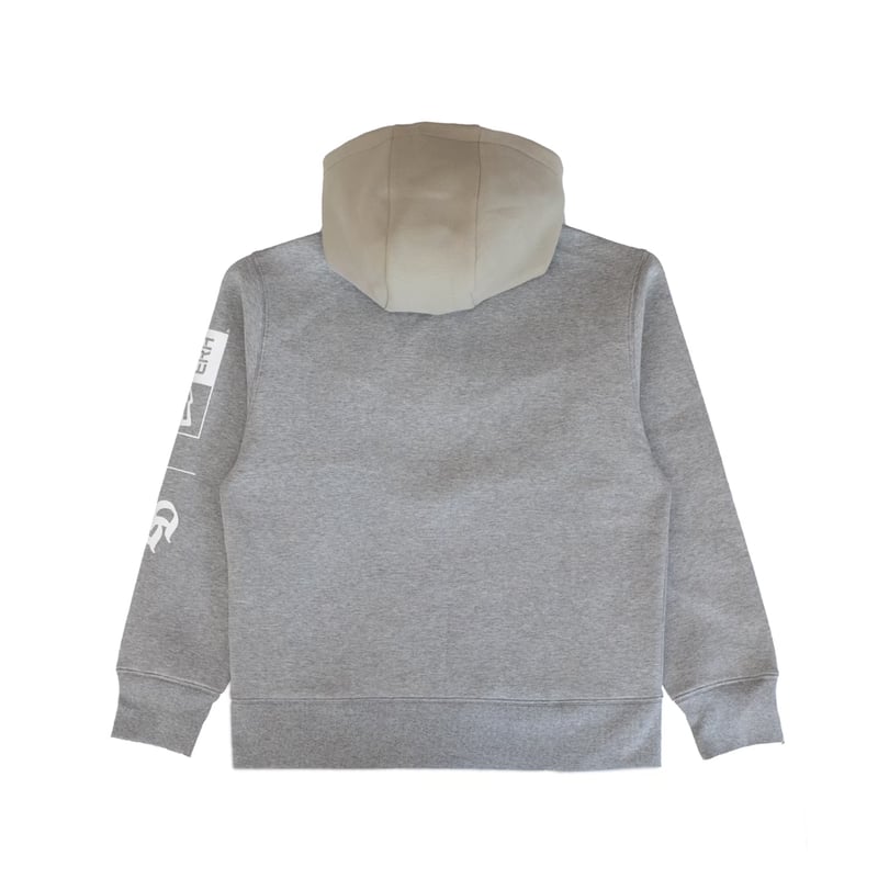NEWERA LBWK TECH SWEAT FULLZIP HOODIE GRAY×OLIV