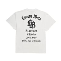 LB Arch Logo Big Tee White
