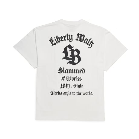 LB Arch Logo Big Tee White