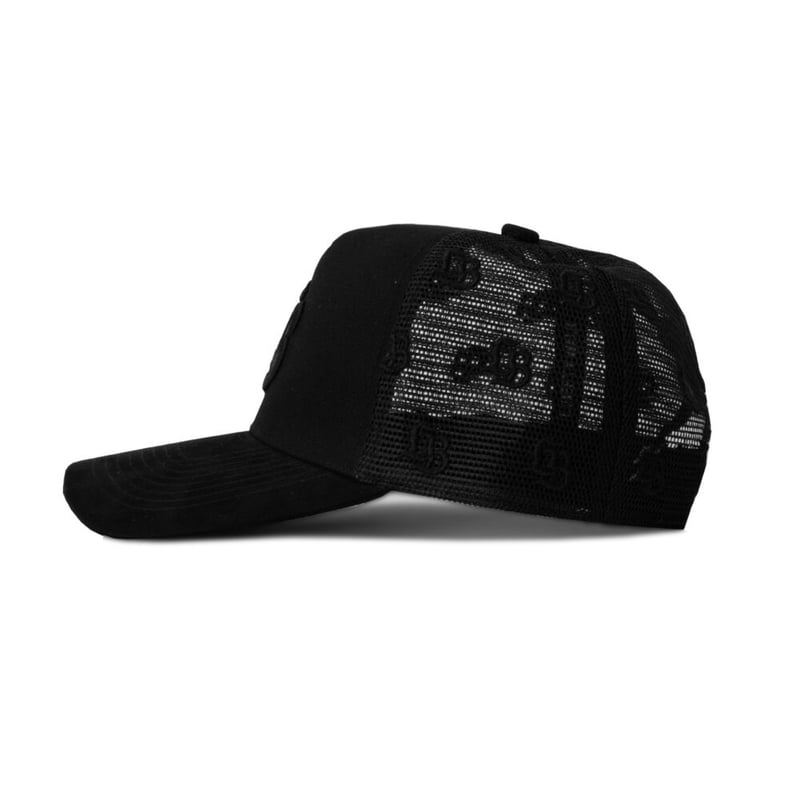 LB Logo Mesh Cap Black | 株式会社I.W.G.P 