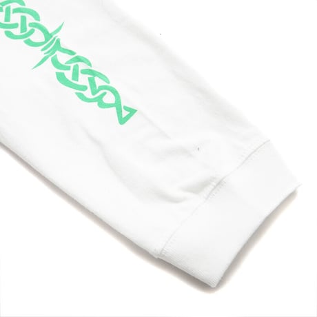 Racing Crew Long Sleeve Tee White