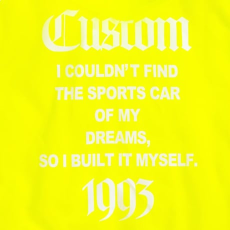 LB Custom Logo Fluorescence Yellow