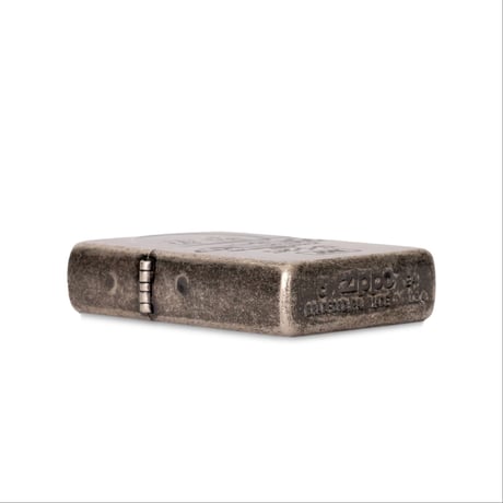 LB F40 Zippo Lighter Silver