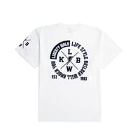 LBWK Circle Logo Tee White