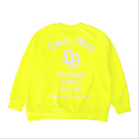 LB Arch Logo Fluorescence Yellow Sweatshirt