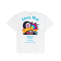 LIBERTY WALK KENMERI Fire Tee White