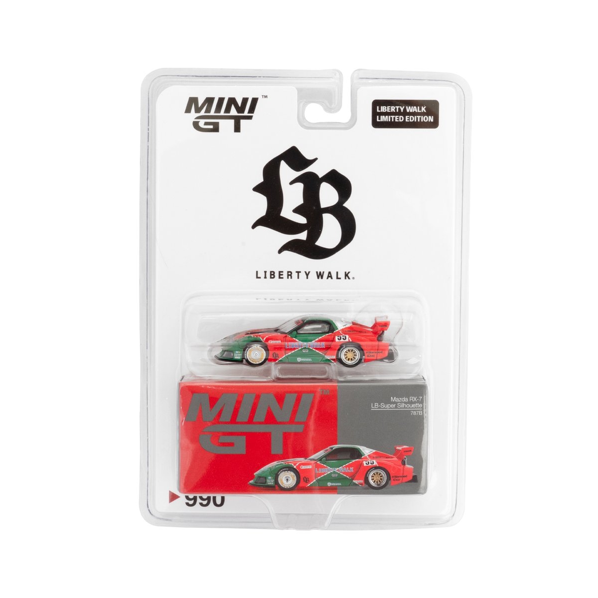 MINIGT 1/64 Mazda RX-7 LB-Super Silhouette Oran