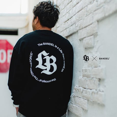 BANDEL ×LBWK Heavy Weight Long Sleeve Tee Black