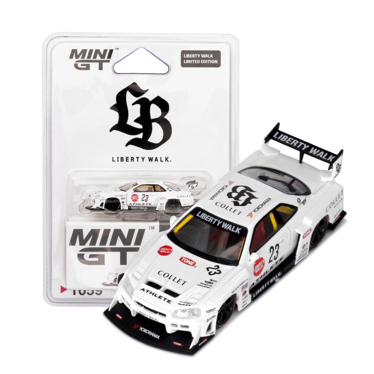 MINI GT 1/64 Nissan LB-ER34 Super Silhouette /L
