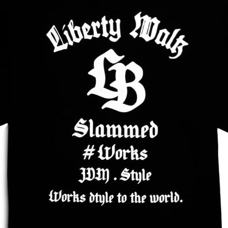 LB Arch Logo Big Tee Black