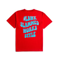 LB Slammed Flocky Tee Red