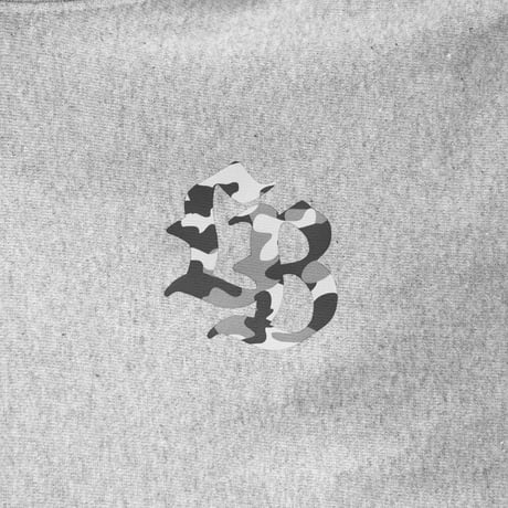 LB Arch Logo Zero Fighter Hoodie Gray
