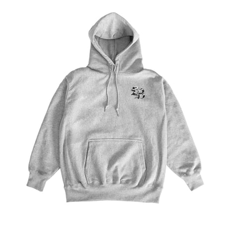 LB Arch Logo Zero Fighter Hoodie Gray