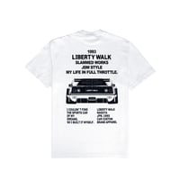 LB F40 Big Tee White