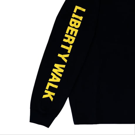 KAZZROCK×LB Duck Long Sleeve Tee Black