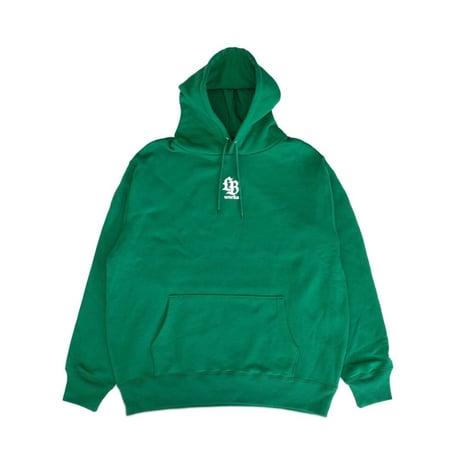 LB Pop Font Hoodie Green