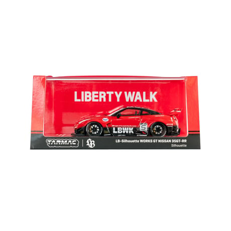 TARMAC WORKS 1/43 LB-Silhouette WORKS GTR Red&Black
