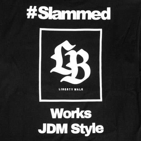 LB Box Logo Long Sleeve Tee Black
