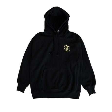 LB Arch Logo Zero Fighter Hoodie Black