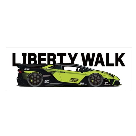 LIBERTYWALK BOX Sticker