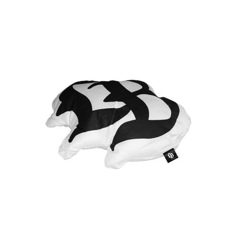 LB Logo Cushion Black
