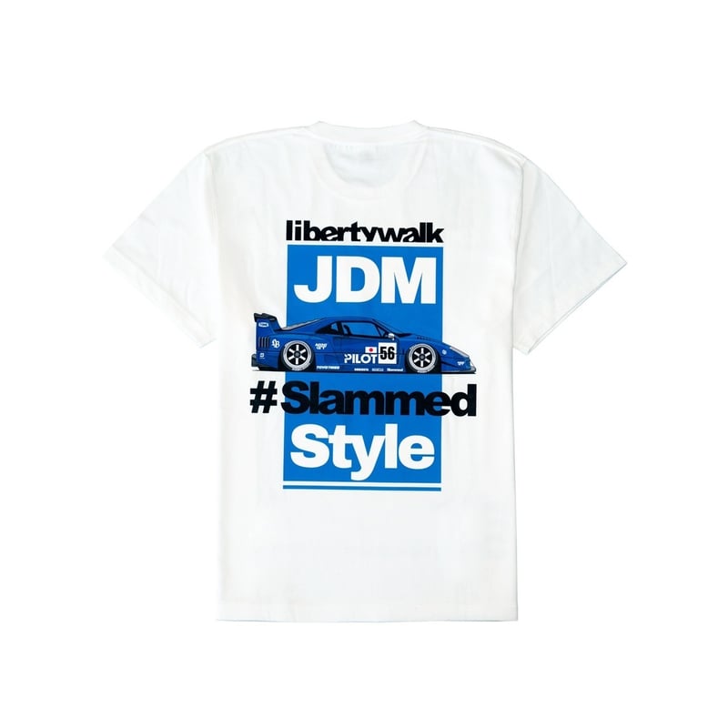 LB JDM Style Blue F40 Tee | 株式会社I.W.G.P