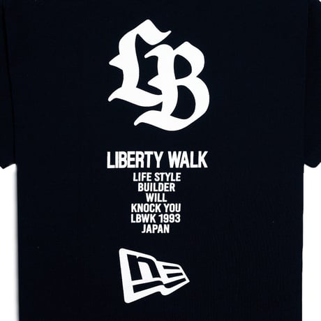 NEWERA × LB Oversized Tee Black
