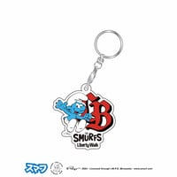 SMURFS×LB Rubber Key Ring