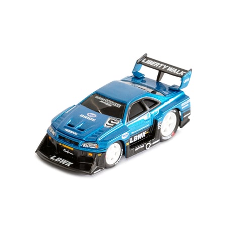 1/64 JDM FLATBED/LBWK 1999 NISSAN SKYLINE GT-R R34