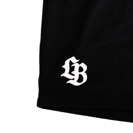 LB Logo Half Pants Black