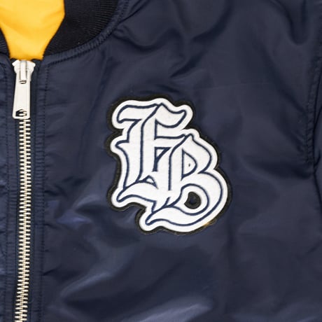 LB Slammed MA-1 Navy