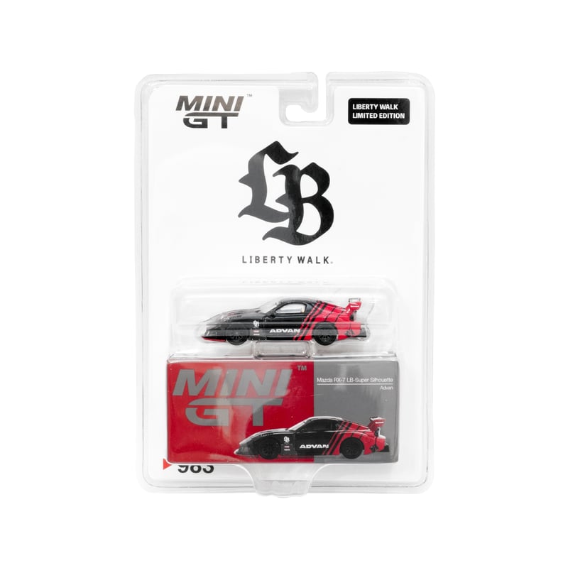 1/64 MINI GT Mazda RX-7 LB-Super Silhouette ADV