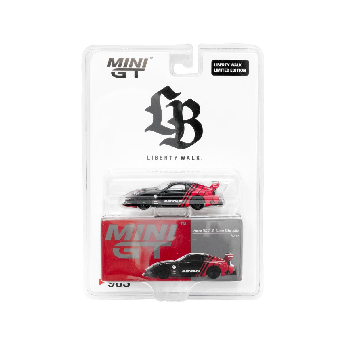 1/64 MINI GT Mazda RX-7 LB-Super Silhouette ADV