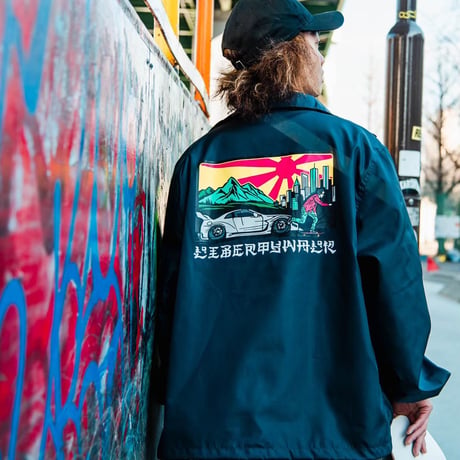 LBWK SKATE NewWorld with Coach Jacket Navy