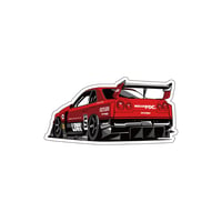 LB-Shilouette WORKS STICKER