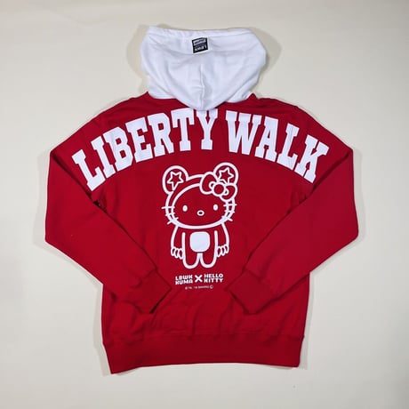Hello Kitty × LB KUMA Hoodie Red