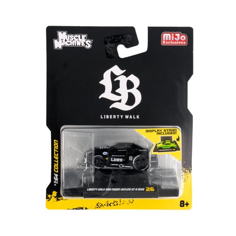 Muscle Machines 1/64 LB WORKS ER34 Black Mijo Exclusives