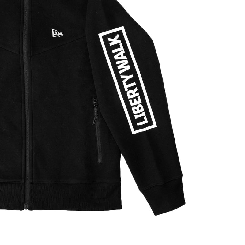 NEWERA LBWK TECH SWEAT FULLZIP HOODIE BLACK | 株